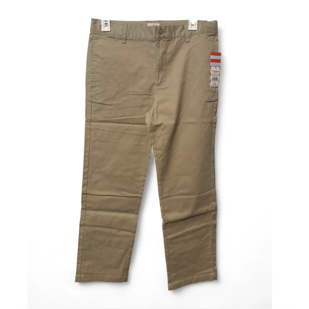 Cat & Jack Khaki Straight-Leg Kids Pants